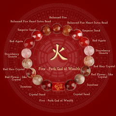 FlameBless Fortune Cuff